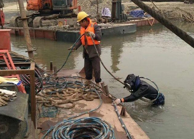 平鲁潜水封堵打捞